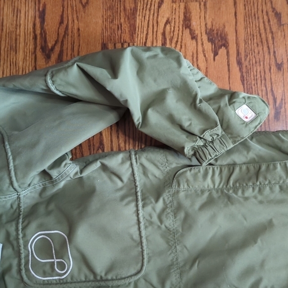 Burton Jacket zip front gorpcore winter Snowboarding Ski Bio-Lite green Sz XS - Picture 4 of 13